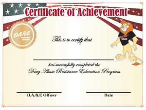 Daren Graduation Certificate